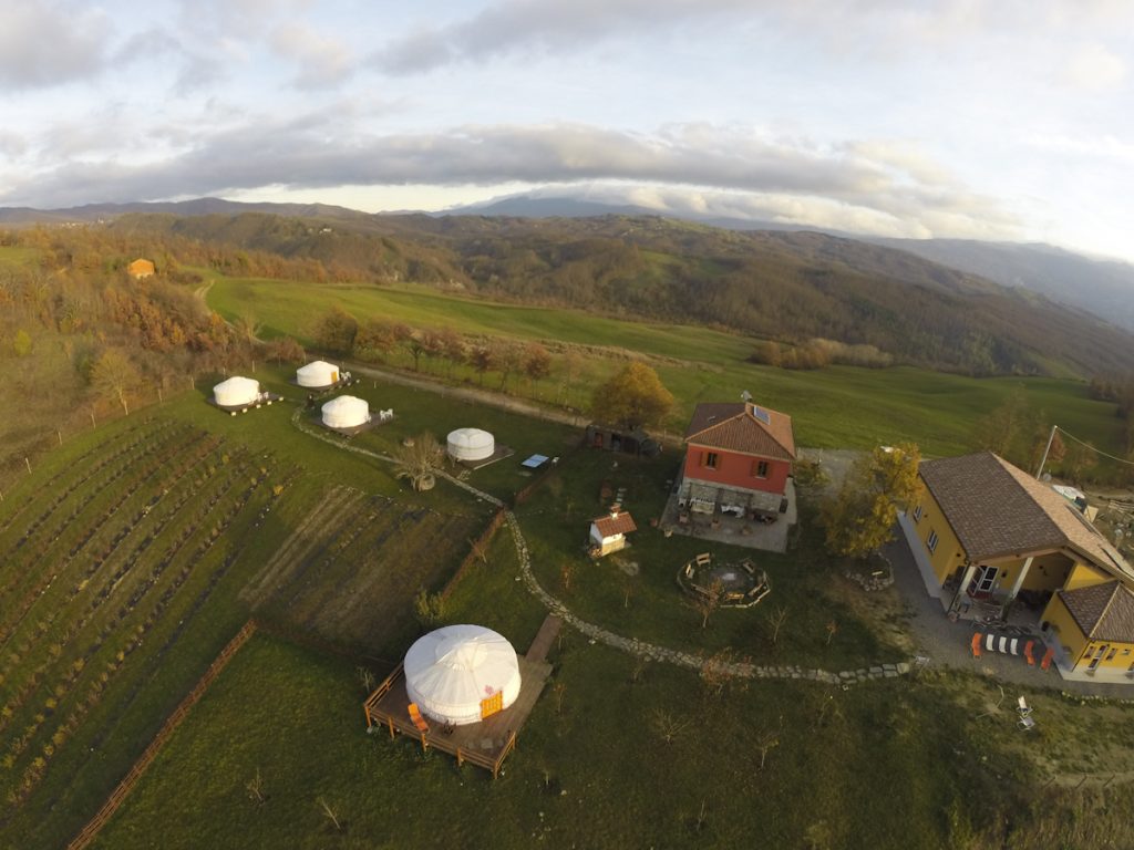Wilderness Escape: yurta camp experience