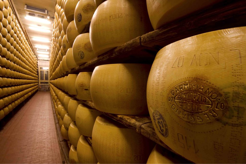 Parmesan cheese Factory Tour
